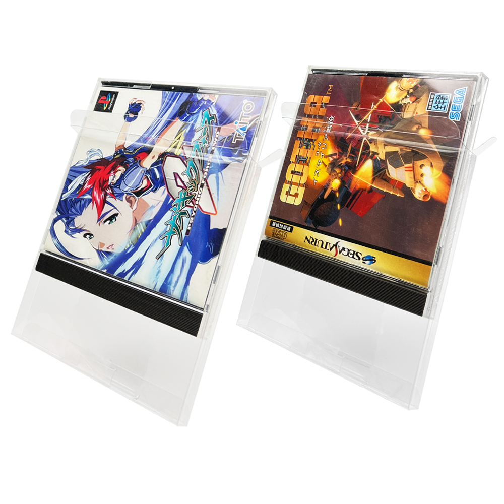 20 Étuis De Protection Crystal Box Pour Jeux Sega Saturn (version Japonaise, Neuf)